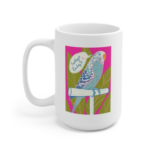 Pretty Baby! Pink - White Ceramic Mug 15oz