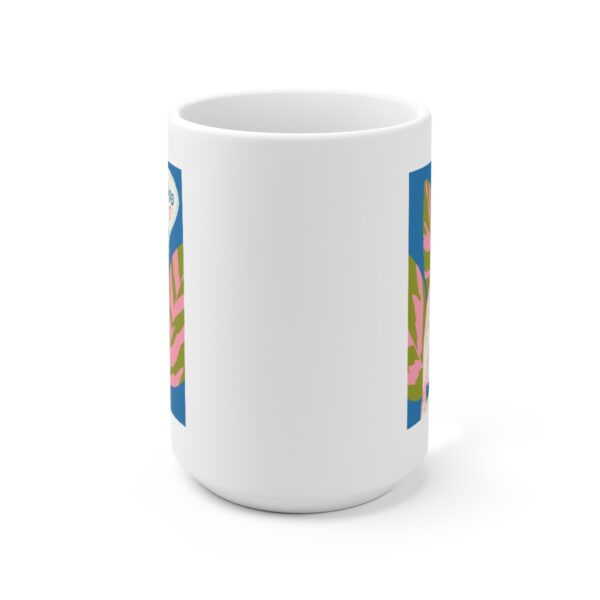 Hola Cockatiel - White Ceramic Mug 15oz - Image 2