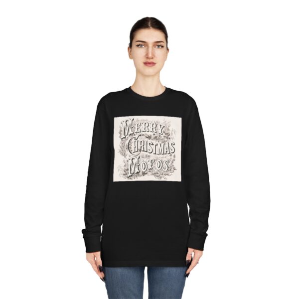 Merry Christmas Mofos- Long Sleeve Crewneck Tee - Image 9