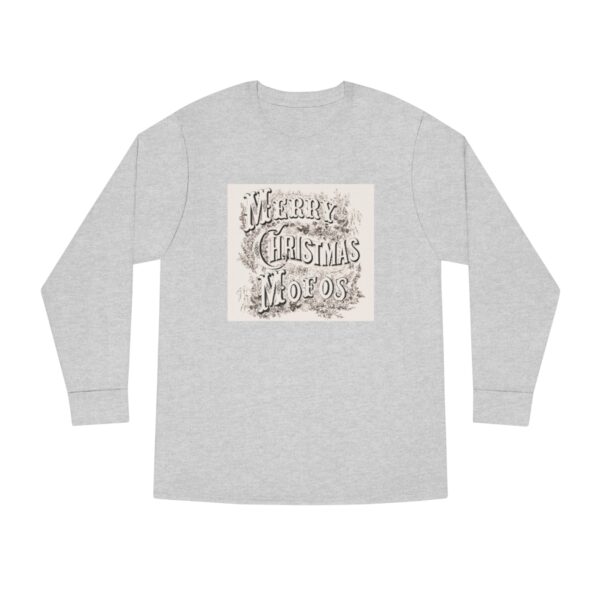 Merry Christmas Mofos- Long Sleeve Crewneck Tee - Image 4