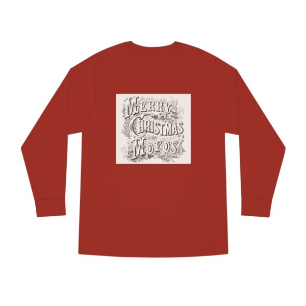 Merry Christmas Mofos- Long Sleeve Crewneck Tee