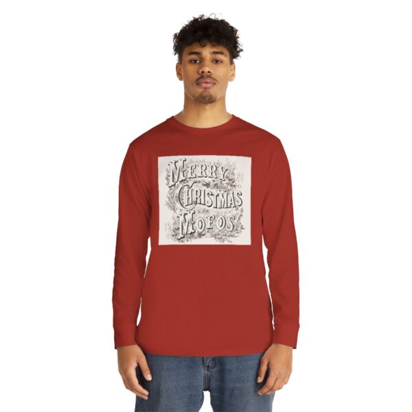 Merry Christmas Mofos- Long Sleeve Crewneck Tee - Image 2