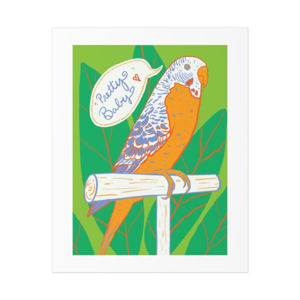 Orange Pretty Baby! Art Print